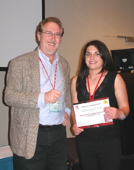 Photo of Felice Beitzel with David Adams